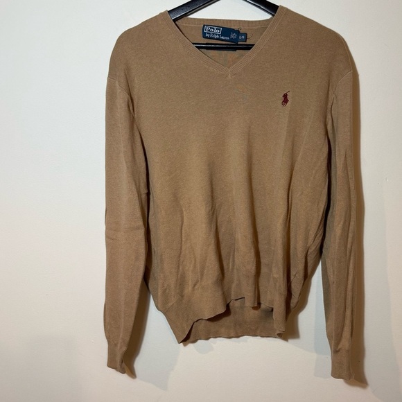 Polo by Ralph Lauren Men's Tan Sweater - Picture 1 of 10